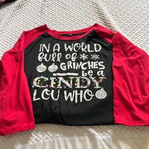 Baseball Christmas tee